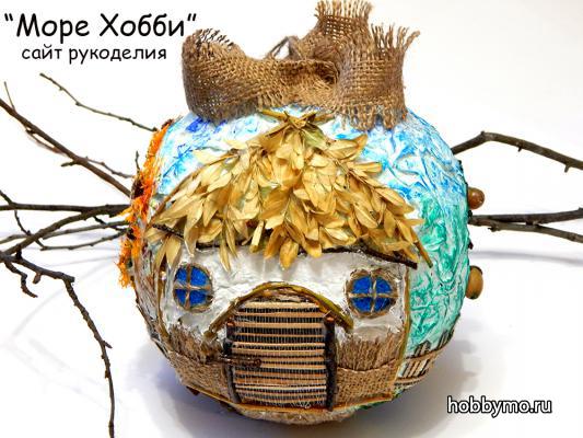 Большая Новогодняя Игрушка для уличной и городской елки своими руками Большая Новогодняя Игрушка для уличной и городской елки своими руками