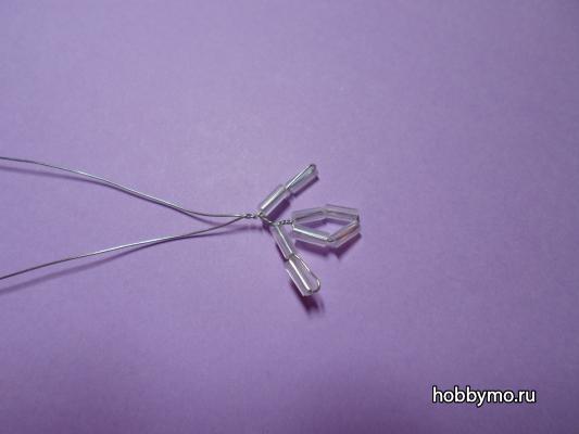 Снежинка из стекляруса Снежинка из стекляруса,,снежинки,снежинки из бисера,снежинки из стекляруса,бисер,стеклярус