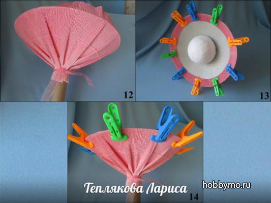 Портбукетница для нежного букета Портбукетница для нежного букета,,букеты,портбукетницы,из бумаги,из картона