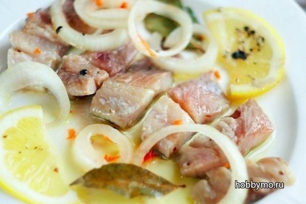 Закусочная селедка по-голландски Закусочная селедка по-голландски