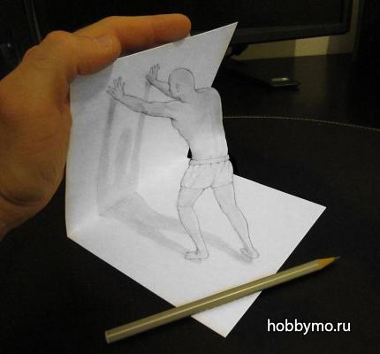 3D рисунки карандашом. Секреты рисования 3д иллюзий 3D рисунки карандашом. Секреты рисования 3д иллюзий,,зд рисунки,рисование,3д,3d,иллюзии