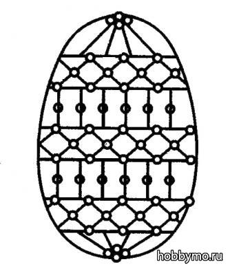 Яйца из бисера, схемы Яйца из бисера, схемы,,бисерные яйца,оплетение яиц,схемы оплетения яиц,яйца из бисера