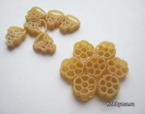 Снежинки из макарон Снежинки из макарон,,новый год,снежинки,из макарон,макароны,снежинки из макарон