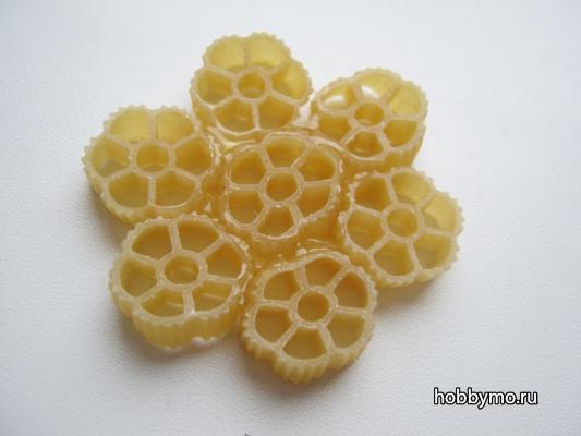 Снежинки из макарон Снежинки из макарон,,новый год,снежинки,из макарон,макароны,снежинки из макарон