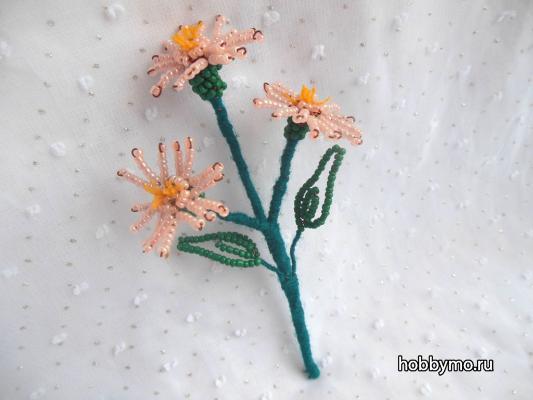 Кукушкин цвет из бисера Кукушкин цвет из бисера