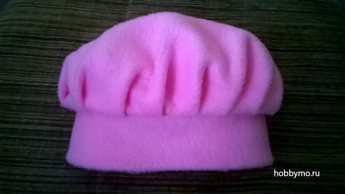 Берет из флиса для девочки Берет из флиса для девочки,,для девочки своими руками,для девочки,шапки для детей,берет из флиса,берет для девочки,детский берет