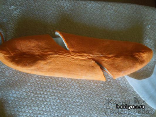 Тапочки Апельсинки своими руками (Мокрое валяние шерстью для начинающих) Тапочки Апельсинки своими руками (Мокрое валяние шерстью для начинающих),,мокрое валяние,валяние тапочек,валяние,тапочки