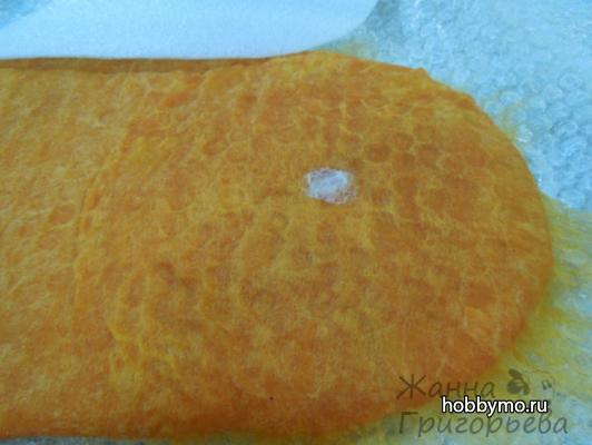 Тапочки Апельсинки своими руками (Мокрое валяние шерстью для начинающих) Тапочки Апельсинки своими руками (Мокрое валяние шерстью для начинающих),,мокрое валяние,валяние тапочек,валяние,тапочки