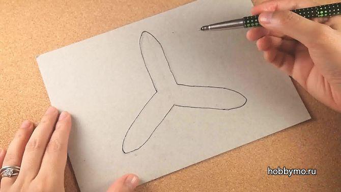 Как сделать карандаш из картона фото