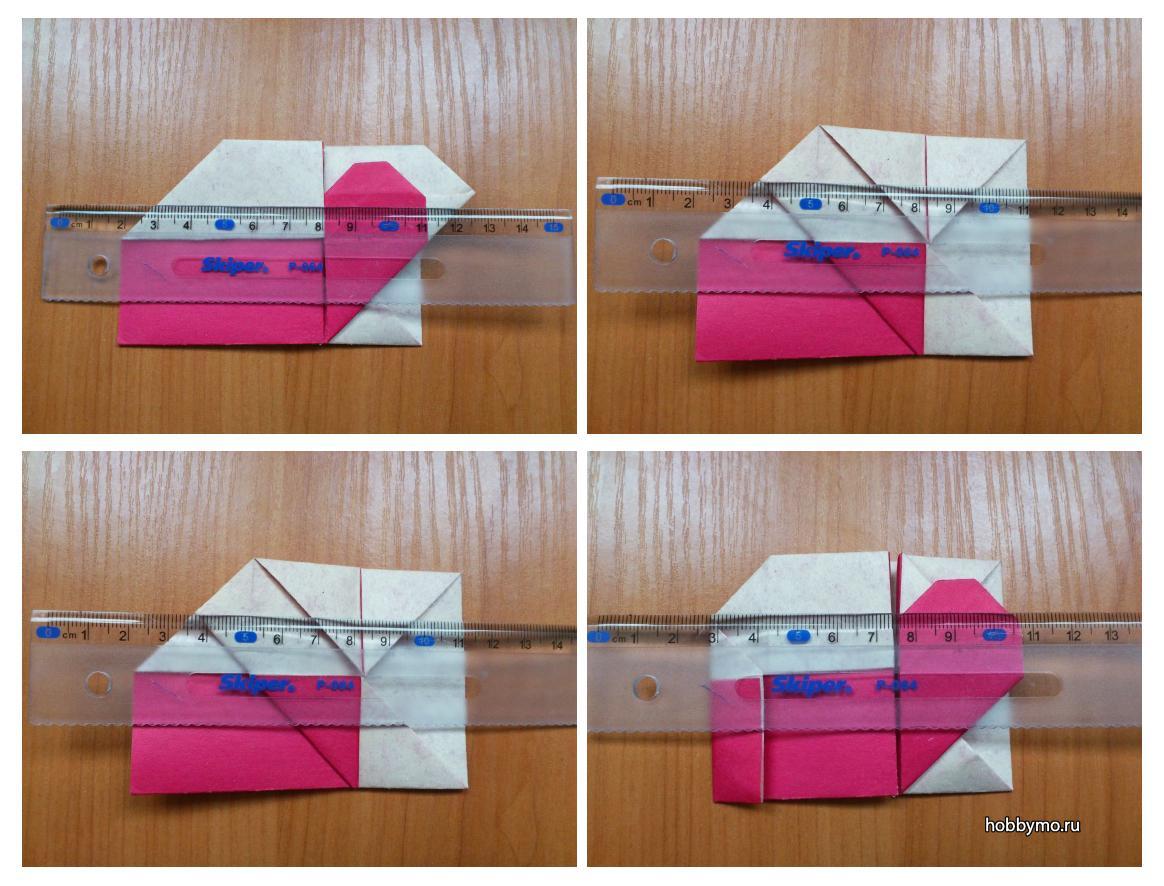 Коробочка Сердечко (оригами)
