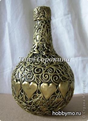 Декоративная бутылочка в техник пейп-арт Декоративная бутылочка в техник пейп-арт,,вазы своим руками,декорирование бутылок,бутылочки,вазы,вазочки,таня сорокина,пейп-арт,бумажное творчество