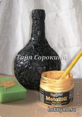 Декоративная бутылочка в техник пейп-арт Декоративная бутылочка в техник пейп-арт,,вазы своим руками,декорирование бутылок,бутылочки,вазы,вазочки,таня сорокина,пейп-арт,бумажное творчество