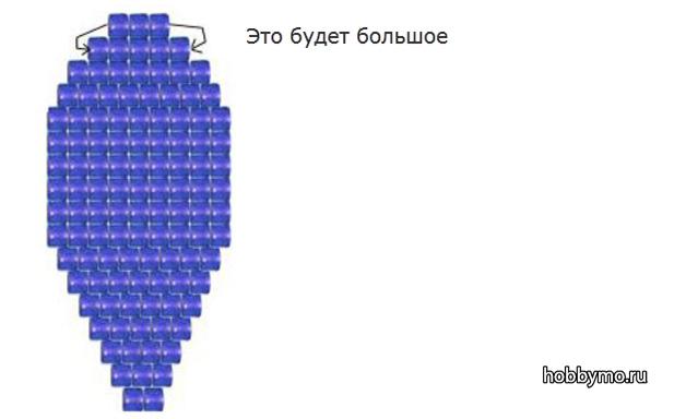 Простая стрекоза из бисера, схема Простая стрекоза из бисера, схема,,насекомые из бисера,стрекоза своими руками,стрекозы,стрекоза из бисера,бисероплетение для начинающих,бисер для начинающих