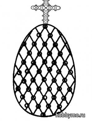 Яйца из бисера, схемы Яйца из бисера, схемы,,бисерные яйца,оплетение яиц,схемы оплетения яиц,яйца из бисера