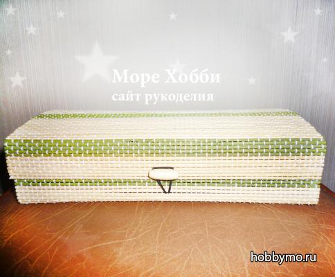 Бамбуковая шкатулка своими руками Бамбуковая шкатулка своими руками