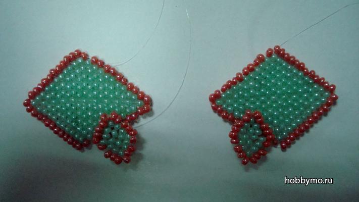 Серьги Бантики из бисера Серьги Бантики из бисера,,бантик из бисера,бантик,бантики,бантики из бисера,бижутерия из бисера,серьги из бисера,сережки,серьги