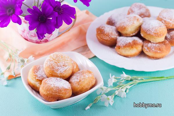Пышные творожные пончики Пышные творожные пончики,,фритюрница,пончики во фритюрнице,сладкая выпечка,творожные пончики,пышные пончики,пончики