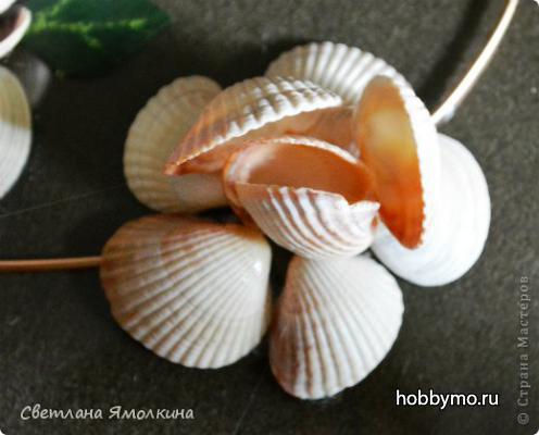 Цветок из ракушек своими руками. Поделки из ракушек Цветок из ракушек своими руками. Поделки из ракушек,,ракушки,поделки из ракушек,цветы из ракушек,панно из ракушек