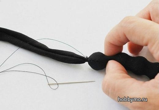 Бусы обтянутые тканью Бусы обтянутые тканью,,бусы обтянутые тканью,тканевые бусы,бусы из ткани,бусы