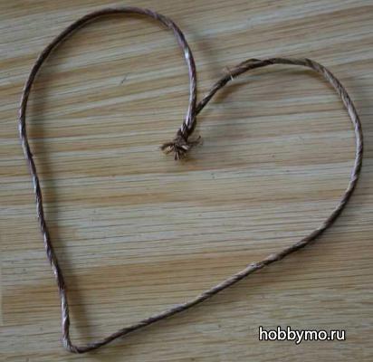 Сердце из проволоки и ниток Сердце из проволоки и ниток,,сердце,сердечки,сердце из проволоки,валентинки