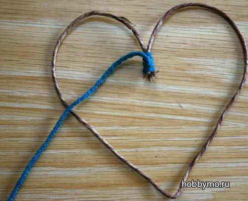 Сердце из проволоки и ниток Сердце из проволоки и ниток,,сердце,сердечки,сердце из проволоки,валентинки
