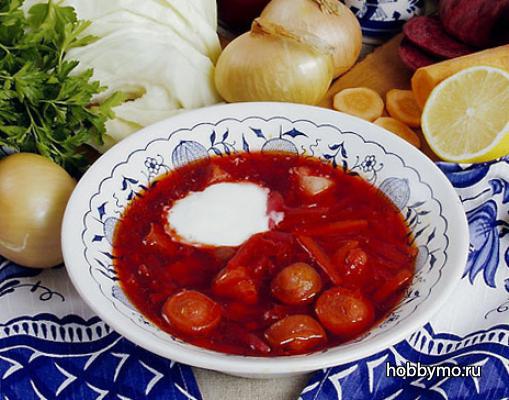Как приготовить Московский борщ Как приготовить Московский борщ
