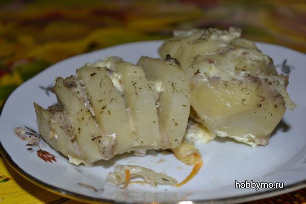 Картошка с фаршем к праздничному столу Картошка с фаршем к праздничному столу