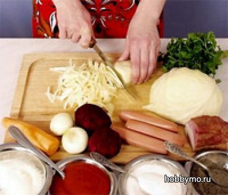 Как приготовить Московский борщ Как приготовить Московский борщ,,борщи,супы,московский борщ,первые блюда
