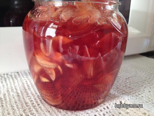 Варенье из яблок дольками Варенье из яблок дольками,,варенье,варенье из яблок,яблочное варенье,янтарное варенье,варенье дольками