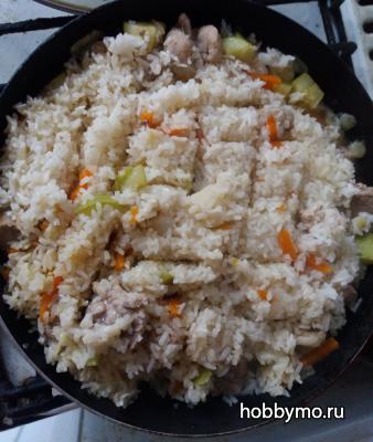 Плов с кабачками и свининой Плов с кабачками и свининой,,плов с кабачками,плов со свининой,плов с мясом,свинина,кабачки,плов