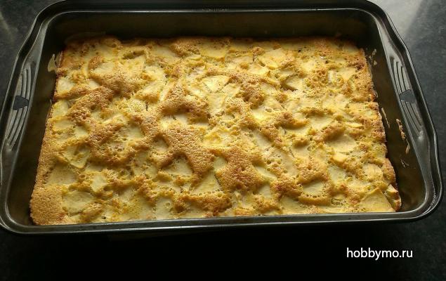 Яблочный пирог Просто и Вкусно Яблочный пирог Просто и Вкусно,,пирог,яблоки,сладкая выпечка,выпечка