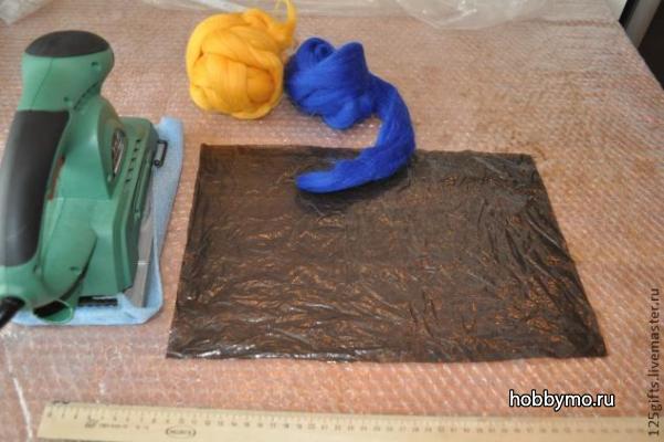 Сумка-клатч Домик из шерсти Сумка-клатч Домик из шерсти,,мокрое валяние,валяние сумки,валяние сумок,сумка из шерсти,сумки своими руками,сумки