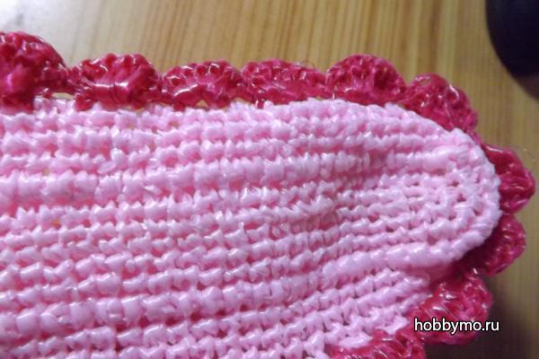 Сумка из полиэтиленовой пряжи крючком Сумка из полиэтиленовой пряжи крючком,,сумки из полиэтиленовой пряжи,сумки,вязание сумок,сумки крючком,сумки из пакетов,вязание из пакетов