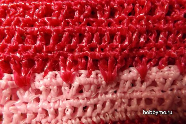 Сумка из полиэтиленовой пряжи крючком Сумка из полиэтиленовой пряжи крючком,,сумки из полиэтиленовой пряжи,сумки,вязание сумок,сумки крючком,сумки из пакетов,вязание из пакетов
