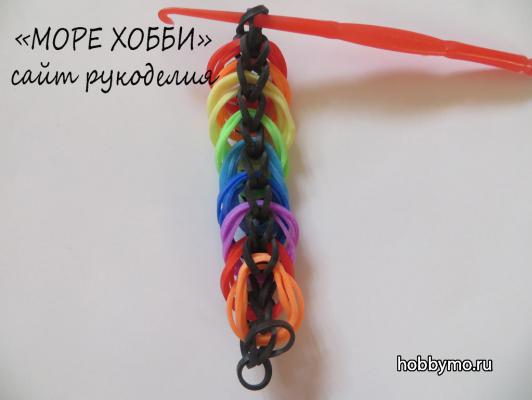 Браслет из резинок Дружба. Плетение на станке Браслет из резинок Дружба. Плетение на станке,,браслет дружба,плетение из резинок,браслеты,браслет радуга,радуга,браслеты из резинок,фенечки,плетение из резинок на станке,браслет дружба из резинок