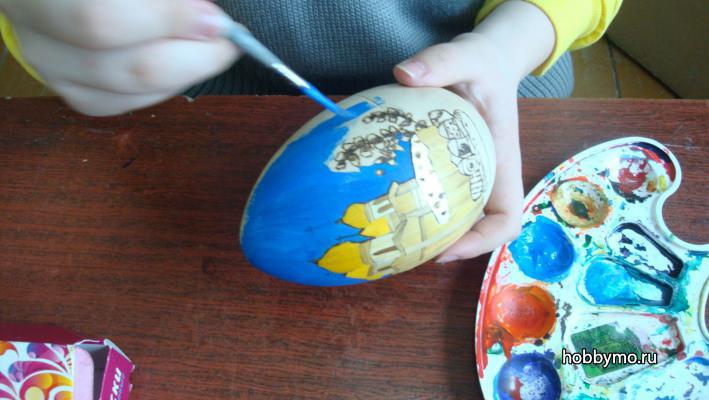 Инкрустация соломкой: «Пасхальное яйцо» Инкрустация соломкой: «Пасхальное яйцо»,,декорирование соломкой,декор пасхальных яиц,декор яиц,декорирование яиц,пасхальное яйцо,соломка,аппликация