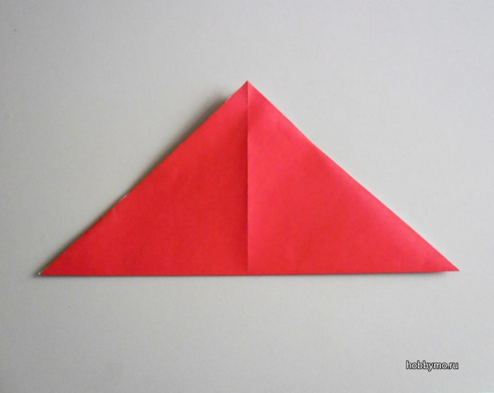 Оригами дед Мороз схема