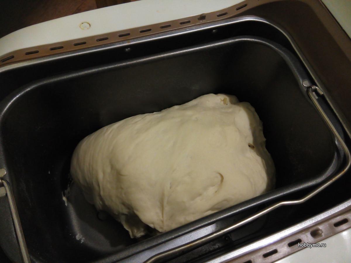 Замесить тесто в хлебопечке тефаль