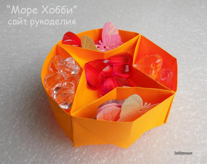 Как сделать Коробочку из бумаги своими руками | Оригами Коробочка-Шкатулка для детей без клея